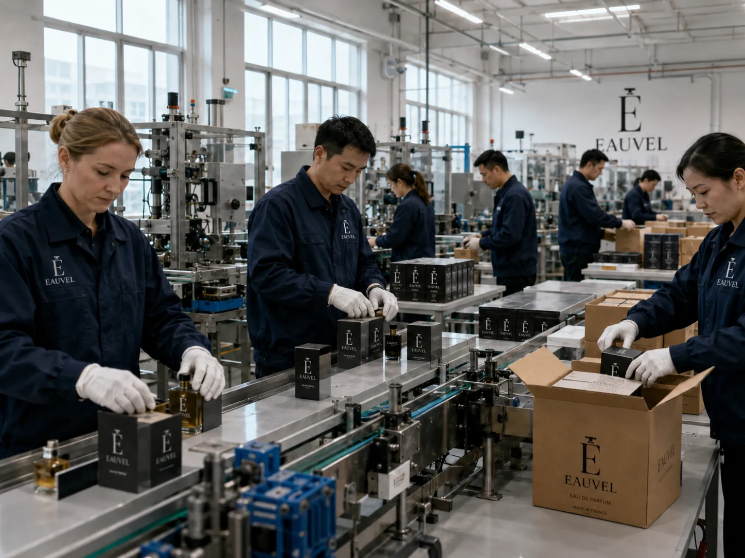 Production et emballage