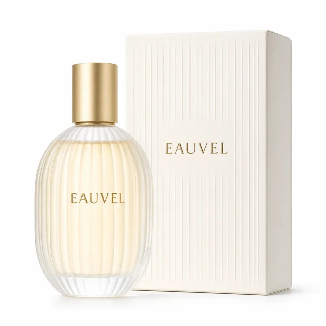 EAUVEL Lumiere Blanche perfume bottle and box