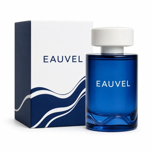 EAUVEL Azure 08 perfume bottle and box