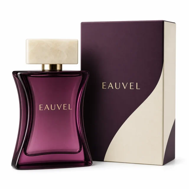 EAUVEL Figue Moderne perfume bottle and box