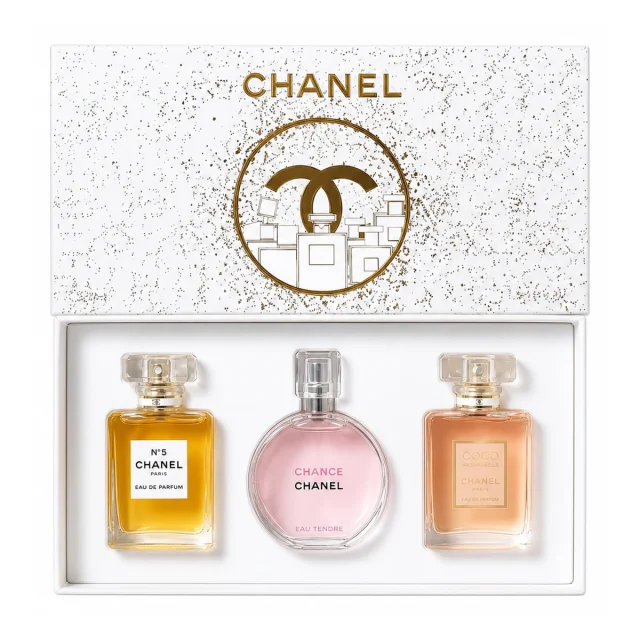 Chanel Miniature Fragrance Coffret 3-Piece