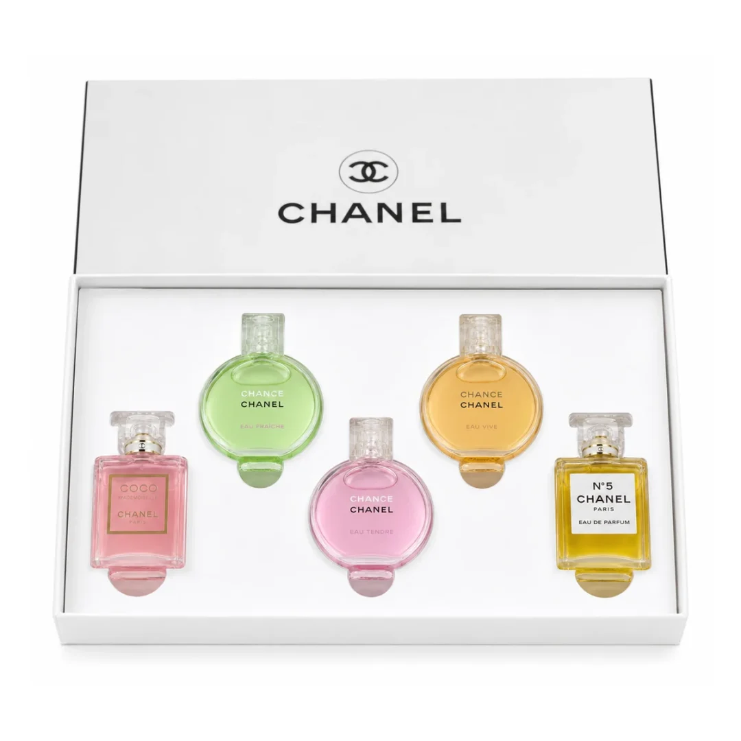 Chanel CHANCE and N°5 Miniature Fragrance Coffret 5-Piece