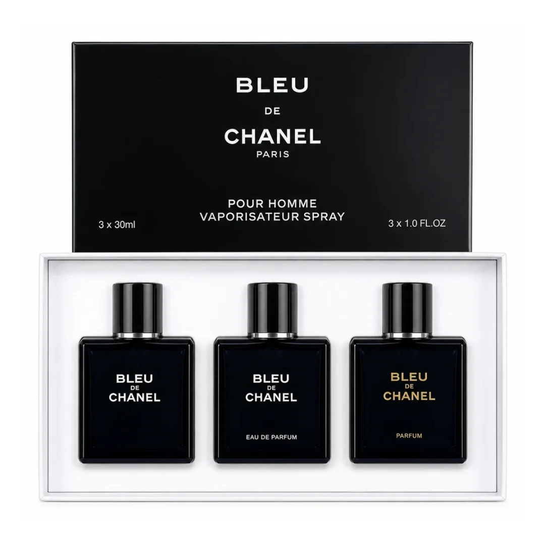 Chanel BLEU DE CHANEL Pour Homme 3 x 30ml Gift Set