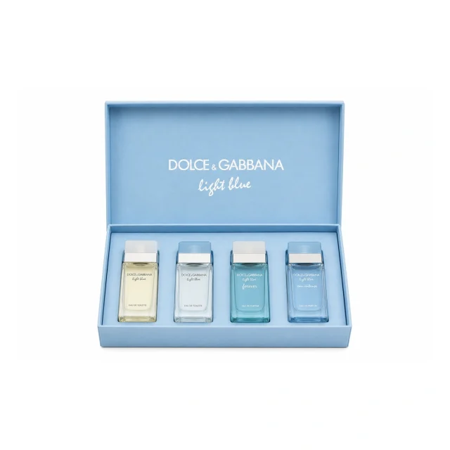 Dolce & Gabbana Light Blue Miniature Gift Set 4 Pieces