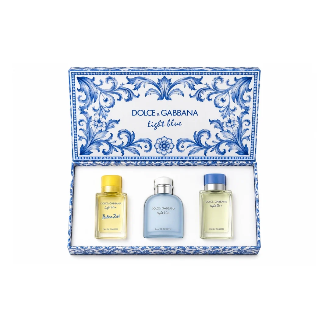 Dolce & Gabbana Light Blue Miniature Gift Set 3 Pieces