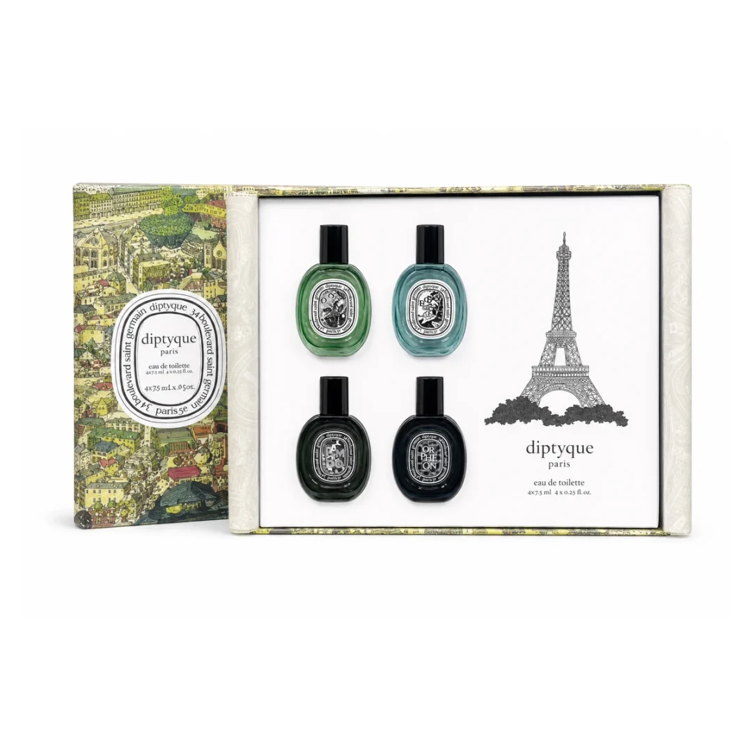 Diptyque Paris Four-Piece Miniature Fragrance Set